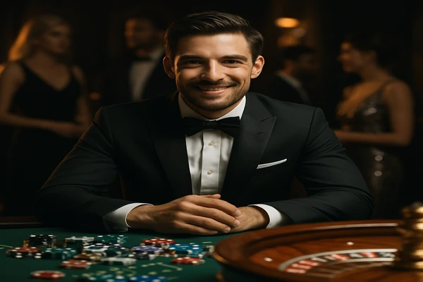 333db দ্বারা নিয়ন আলোতে সজ্জিত আধুনিক ক্যাসিনোর ভিন্নধর্মী স্টাইলিশ উপস্থাপনা